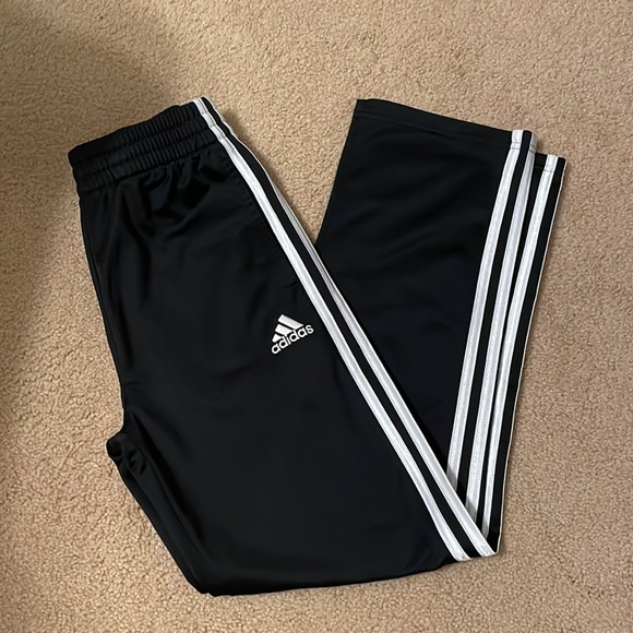 Adidas Youth Iconic Tricot Black Track Jogger Pants. - Picture 11 of 11